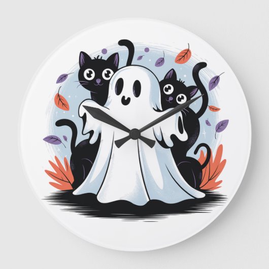 Halloween Night Prowl Grote Klok (Voorkant)