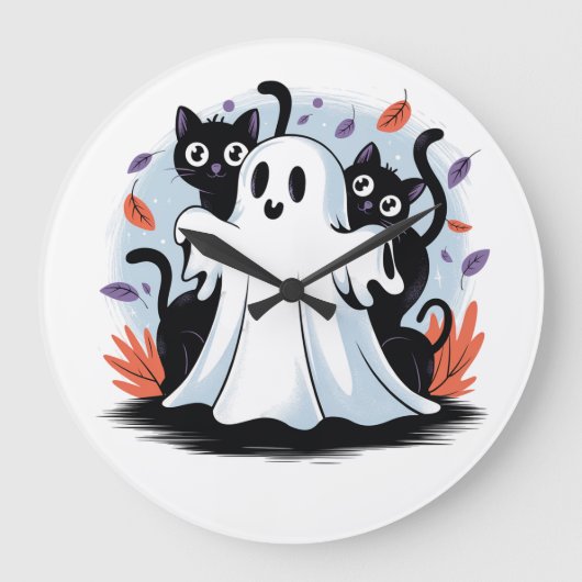 Halloween Night Prowl Grote Klok (Voorkant)
