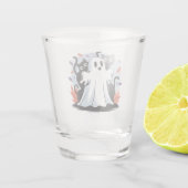 Halloween Night Prowl Shot Glas (Achterkant)
