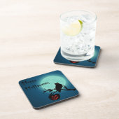 Halloween Night Pumpkin Owl Onderzetter (Rechterzijde)