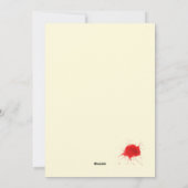 Halloween Night Reunion Briefkaart (Achterkant)