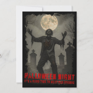 Halloween Night Reunion Briefkaart