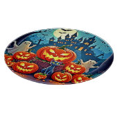 Halloween Night: Spooky Fun Art Snijplank (Hoek)