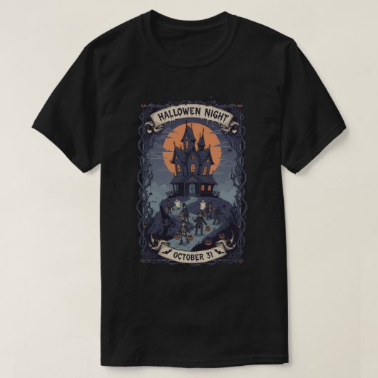 Halloween Night T-shirt (Design voorkant)