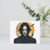 Halloween Night - Vampire Rising Briefkaart (Staand voorkant)