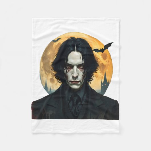 Halloween Night - Vampire Rising Fleece Deken (Voorkant)