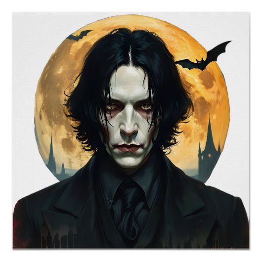 Halloween Night - Vampire Rising Perfect Poster (Voorkant)