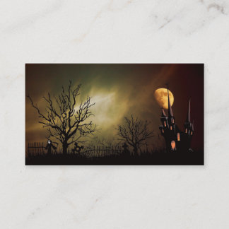 Halloween Night Visitekaartje