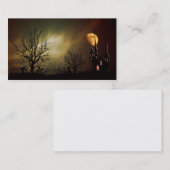 Halloween Night Visitekaartje (Voorkant / Achterkant)