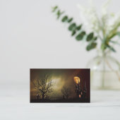 Halloween Night Visitekaartje (Staand voorkant)