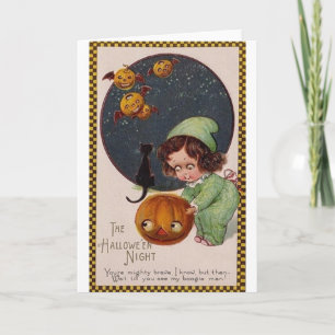 Halloween Night Wenskaart Kaart
