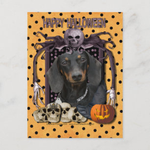 Halloween Nightmare - Dachshund - Winston Briefkaart