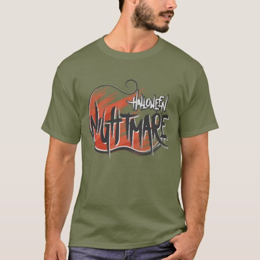 Halloween Nightmare Mannen T-Shirt (Voorkant)