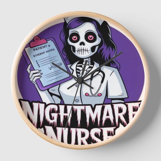 Halloween Nightmare Nurse Classic T-shirt (Voorkant)