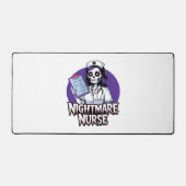 Halloween Nightmare Nurse Classic T-shirt Bureaumat (Voorkant)