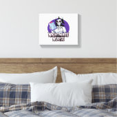 Halloween Nightmare Nurse Classic T-shirt Canvas Afdruk (Insitu (Slaapkamer))