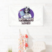 Halloween Nightmare Nurse Classic T-shirt Spandoek (Insitu)