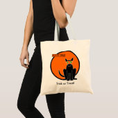 Halloween Ninja Treat Bag Tote Bag (Voorkant (product))