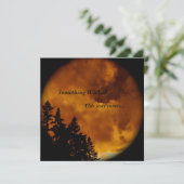 Halloween nodigt uit: Iets geschopt Kaart (Staand voorkant)