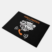 Halloween noemt grappige Halloween Boo Ghost Deurmat (Schuin)
