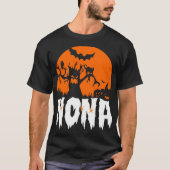 Halloween Nona Scary 31 oktober cadeau T-shirt (Voorkant)