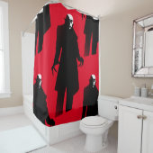 Halloween Nosferatu badkamer douchegordijn (In situ)