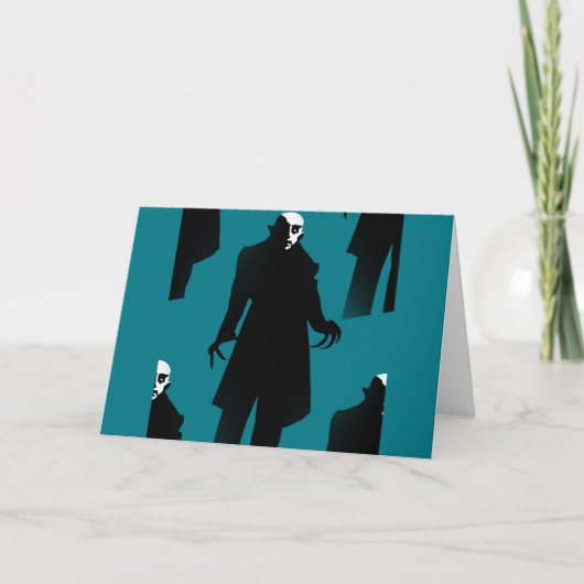 halloween nosferatu kaart (Voorkant)