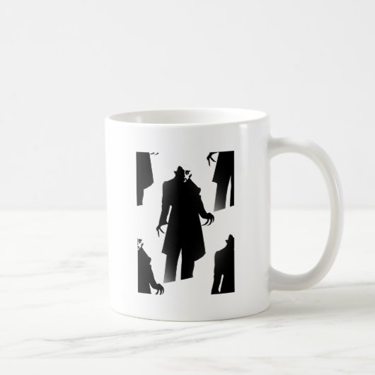 halloween nosferatu koffiemok (Rechts)