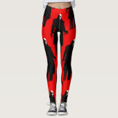 halloween nosferatu leggings (Voorkant)
