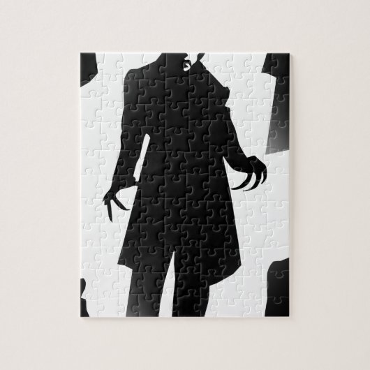 halloween nosferatu legpuzzel (Verticaal)