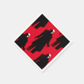 halloween nosferatu papier servet (Hoek)