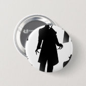 halloween nosferatu ronde button 5,7 cm (Voorkant /achterkant)