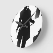halloween nosferatu ronde klok (Hoek)