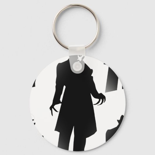 halloween nosferatu sleutelhanger (Voorkant)