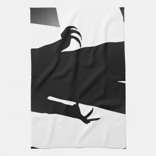 halloween nosferatu theedoek (Verticaal)