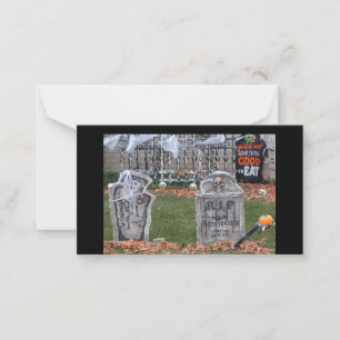 Halloween Note-kaarten Notitiekaartje