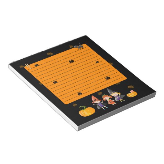 Halloween Note Pad Notitieblok (Schuin)