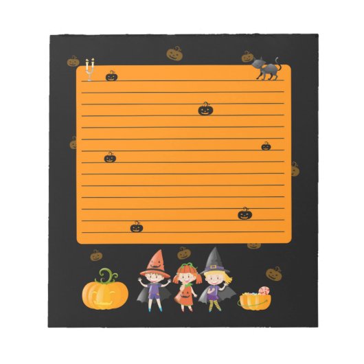 Halloween Note Pad Notitieblok (Voorkant)