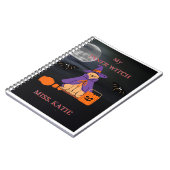 Halloween notebook for intuitive women notitieboek (Linkerzijde)