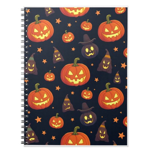 Halloween-notitie Notitieboek (Voorkant)
