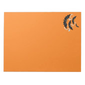 Halloween Notitieblok-Bats Notitieblok (Voorkant)