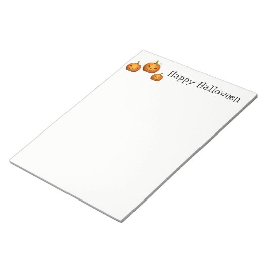 Halloween Notitieblok Pumpkins (Schuin)