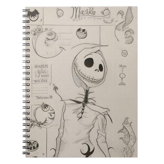 Halloween notitieboek (Voorkant)