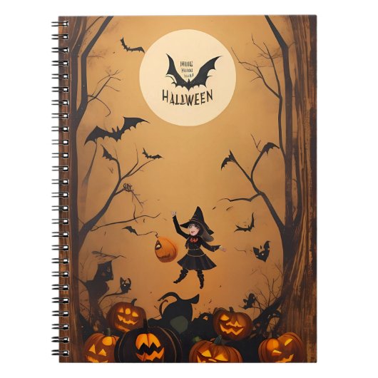  Halloween notitieboek (Voorkant)