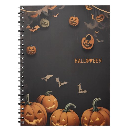  Halloween notitieboek (Voorkant)