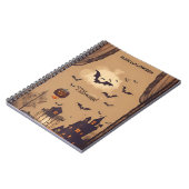 halloween notitieboek (Linkerzijde)