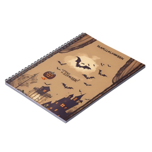 halloween notitieboek (Linkerzijde)