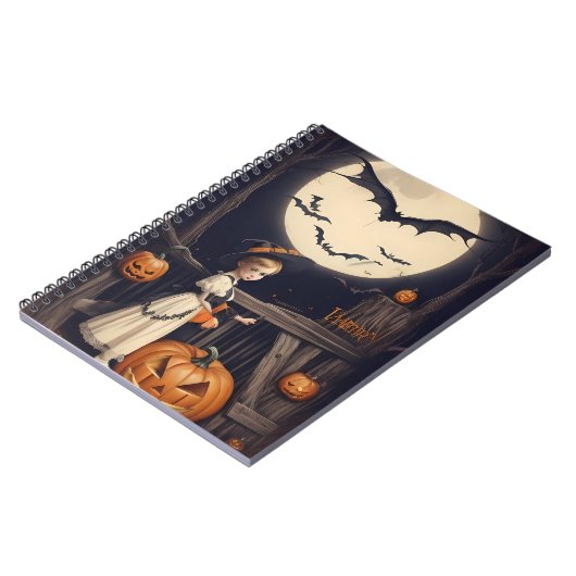 halloween notitieboek (Linkerzijde)