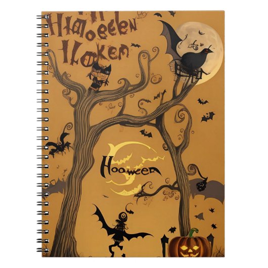 Halloween notitieboek (Voorkant)