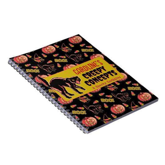 Halloween notitieboek (Rechterzijde)